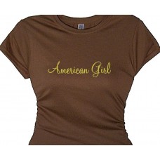 American Girl Flirty Girl Ladies Tee Shirt